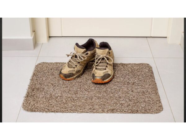 WYCIERACZKA MATA DO BUTÓW DYWANIK 70x45 - brązowy