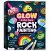 ZESTAW DO MALOWANIA KAMIENI ŚWIECĄCYCH W CIEMNOŚCI
